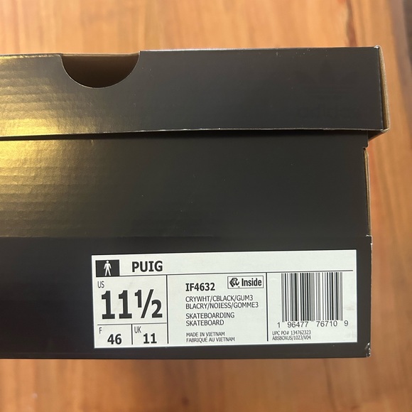 Adidas Pharrell Williams Pug trainers size 11.5 - Picture 7 of 7